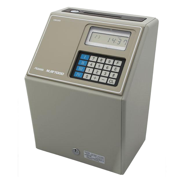 Amano MJR-7000 Totalizer Time Clock