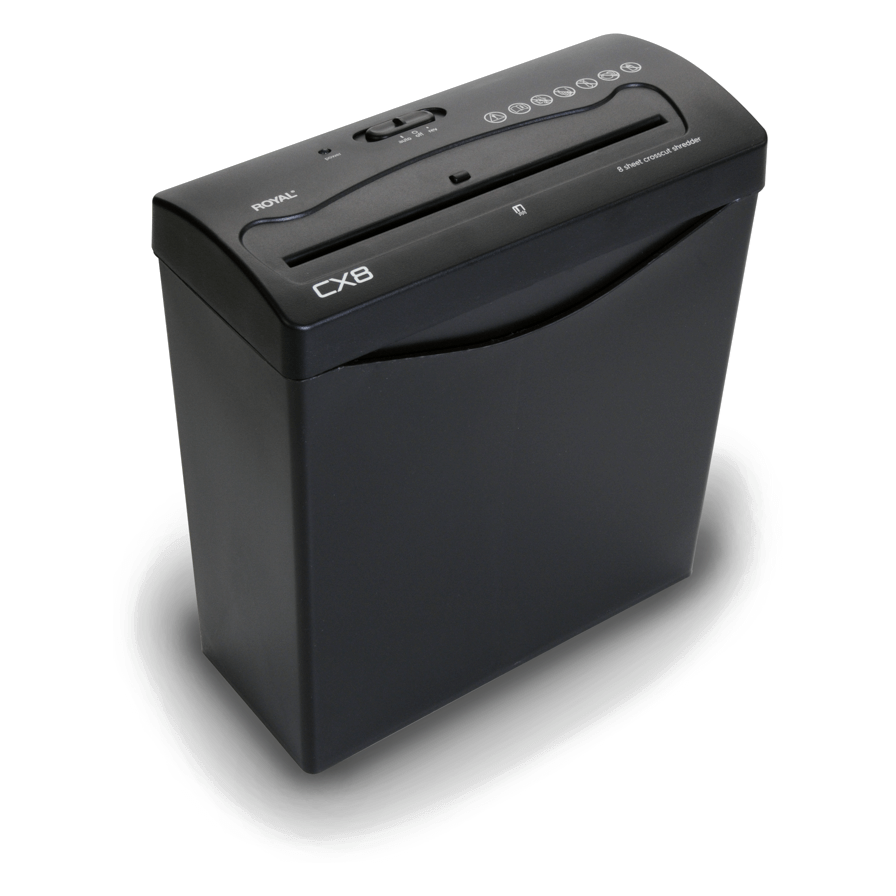 Royal CX8 8-Sheet Cross-Cut Shredder