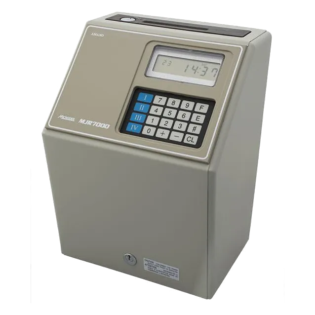 Amano MJR-7000 Totalizer Time Clock