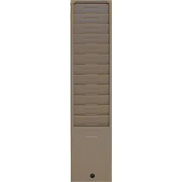 156H Time Card Rack, photo 2
