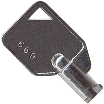 669 Time Clock Key