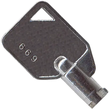 669 Time Clock Key, photo 2