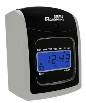 Acroprint ATR480 Totalizing Time Clock, photo 3
