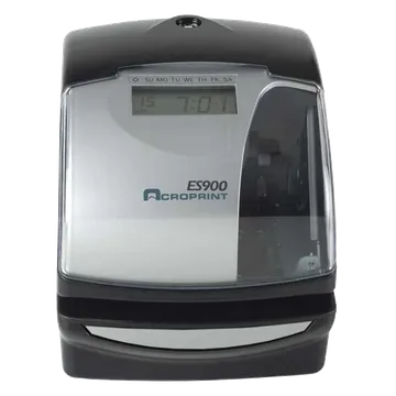 Acroprint ES900 Atomic Electronic Time Clock, photo 1