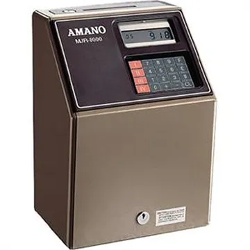 Amano MJR-8000N Totalizer Time Clock
