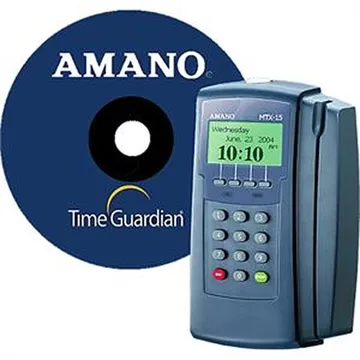 Amano Time Guardian with MTX-15 Clock Terminal Time System, photo 1