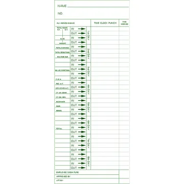 ATT301 Time Card