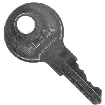 HL302 Time Clock Key