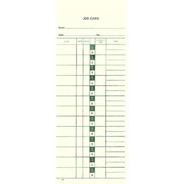 L61 Job Time Card