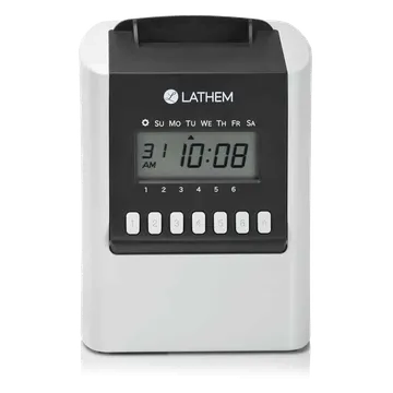 Lathem 700E Calculating Electronic Time Clock, photo 3