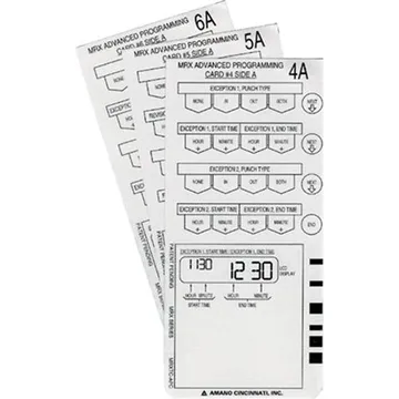 MRX Advanced Programming Card Set