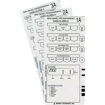 MRX Basic Programming Card Set, photo 2
