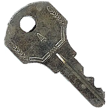Simplex A Time Clock Key
